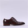 Tommy Bowe Witbank Toe Cap Derby Shoe - Chestnut Leather